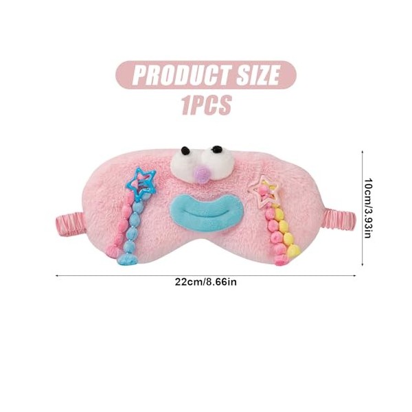 Masque de sommeil pour les yeux, ombre à paupières douce, masque de sommeil pour enfants, masques pour les yeux pour enfants,