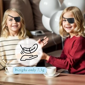 Lot de 2 cache-yeux médicaux simples pour adultes et enfants - Pour adultes et enfants - Amblyopie - Pour récupération des ye