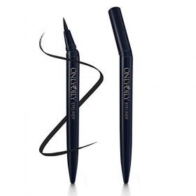 Onlyoily Eyeliner Liquide, Waterproof, Tenue 24H - Noir intense, Sans Transfert et Longue Tenue, Teinte Noir Eyeliner / Khôl ...