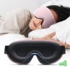 Aosun Masque de sommeil pour homme et femme - Spécialement conçu pour les personnes dormant sur le côté - Bande élastique opt