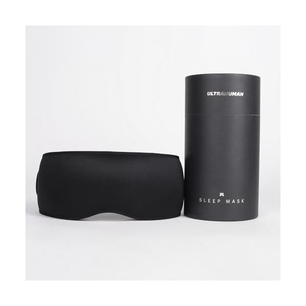 Masque de sommeil ultrahumain haut de gamme pour femmes et hommes – Masque pour les yeux occultant confortable pour le sommei