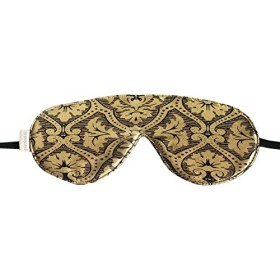 elizabethW Masque pour Dormir Black Gold Damask - Lot de 5