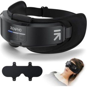 RENPHO Eyeris Shift Appareil de massage des yeux 2 en 1 multifonction avec chaleur, compression, Bluetooth, masque chauffant 