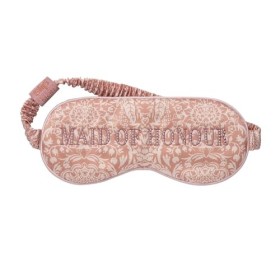 Slip Silk Maid Of Honour Masque de sommeil en soie 100 % soie de mûrier Corail