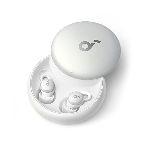 Soundcore by Anker, Sleep A10 Écouteurs Bluetooth pour dormir avec masquage passif du bruit, Bluetooth 5.2, pour le sommeil 