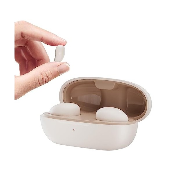 Mini écouteurs invisibles Bluetooth intra-auriculaires sans fil pour dormir dans les oreilles - Écouteurs pour les petites or