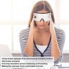 masque massage yeux, Masseur oculaire, machine de massage électronique des yeux, pour soulagement du stress de la vision rela