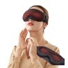 Masque chauffant pour les yeux, masque électrique sans fil chauffant avec 2 températures réglables, chauffage rapide et unifo