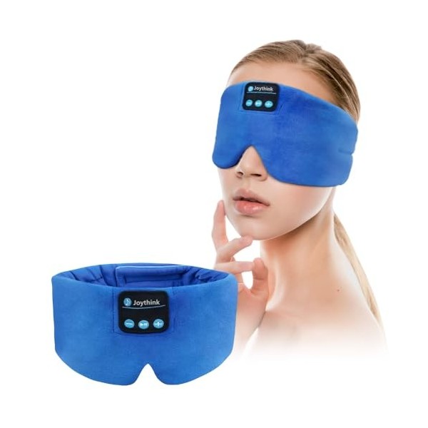 Casque de sommeil Bluetooth doux sans fil pour dormir avec haut-parleur réglable, écouteurs sans fil pour dormir sur le côté,