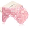 gemshan Masque pour les yeux en jade - Masque de sommeil en quartz rose naturel - Élimine les rides, les gonflements, les mau