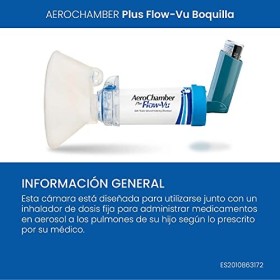 Aerochamber Camara +5 Años C/Mascarilla