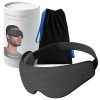Ostrichpillow - Eye Mask | Masque Ergonomique 3D | sadapte à la Forme de Votre Visage | Masque pour Dormir, se Reposer, se R
