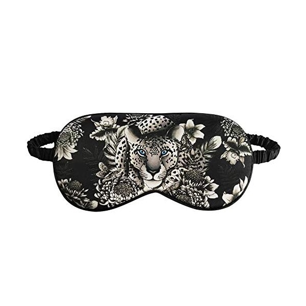 Anuschka Masque pour les yeux en soie avec illustration originale imprimée