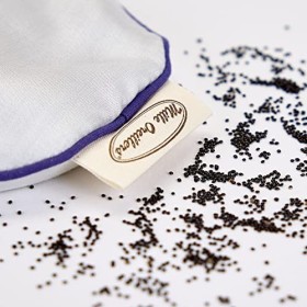 MILLE OREILLERS Masque dAmarante ® bio - 10 x 20 cm - Décongestionnant pour les yeux