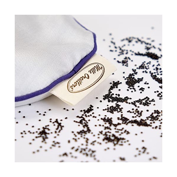 MILLE OREILLERS Masque dAmarante ® bio - 10 x 20 cm - Décongestionnant pour les yeux