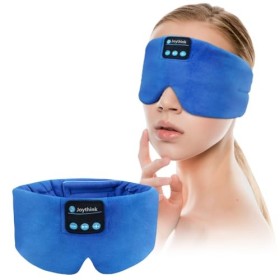 Bluetooth Écouteurs de Sommeil Masque de Sommeil soie sans Fil Casque Aides au Sommeil Couvre-yeux Bandeau de Sommeil Léger G