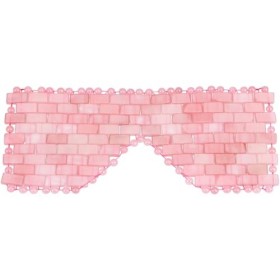 gemshan Masque pour les yeux en jade véritable pierre de jade 100 % naturelle rose 