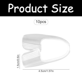 Bojueshaw Lot de 10 protège-dents pour dents supérieures ou inférieures, protège-dents pour adultes et enfants, anti-grinceme