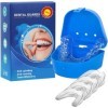 Gouttiere Dentaire Bruxisme 4Pcs, Protecteurs Buccaux, Protege Dent Bruxisme, Gouttiere pour Dent Sans BPA, Protege Dent Nuit