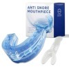 Gouttière Anti Ronflement et Bruxisme Réutilisable Protections Buccales -Grand Confort - Hommes et Femmes Pendant le Sommeil