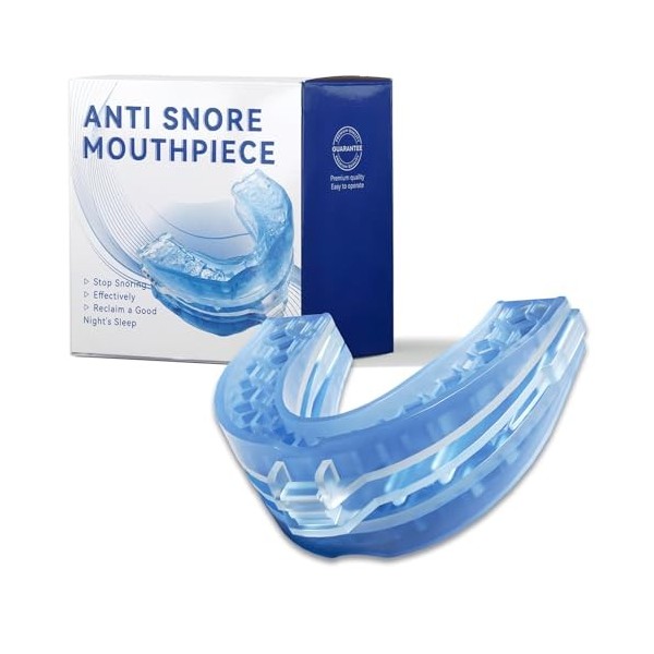 Orthese Anti Ronflement Efficace,Protège-dents pour le grincement des dents la nuit,Hommes et Femmes Pendant le Sommeil