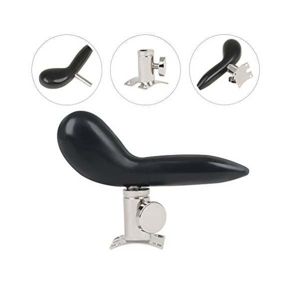 HEALLILY Bagott Big Tube HandRest Support de poignet Accessoire de bagage Noir