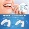 4 Gouttière Anti Ronflement, Guards to Prevent Bruxism, pour dormir contre le bruxisme, bon pour le sommeil, Protege Dent Nui