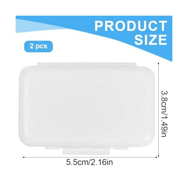 XUKZIMA Lot de 2 boîtes de cire orthodontique pour appareils dentaires
