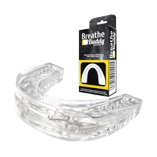 2 Gouttière Anti Ronflement, Réutilisable Protège-dents anti-ronflement, Solutions efficaces pour des nuits paisibles, Hommes