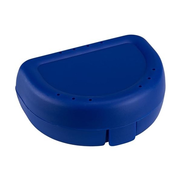 MEGADENT Zahnspangenbox small dunkelblau, 1 pc Boîte
