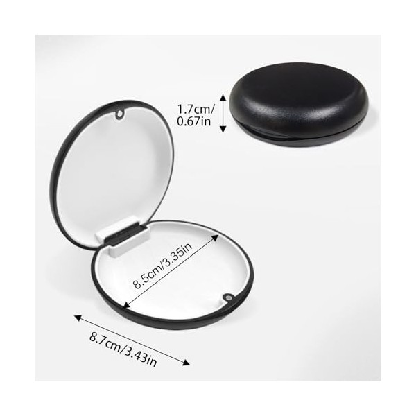 EUPSIIU 2 Pièces Boite Gouttiere Dentaire Orthodontique, Boîte à Bretelles, Boîte à Prothèses Dentaires, Étui à Prothèse Dent