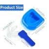 1 Set Gouttiere Dentaire Bruxisme, Protecteurs Buccaux, Protege Dent Bruxisme, Gouttiere pour Dent Sans BPA, Protege Dent Nui