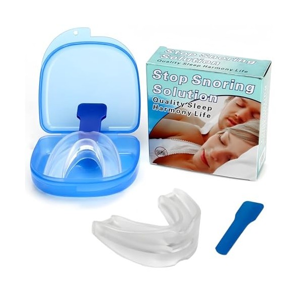 Attelle anti-ronflement pour la nuit, protège-dents malléable, anti-ronflement, protection de nuit dentaire, contre le bruxis