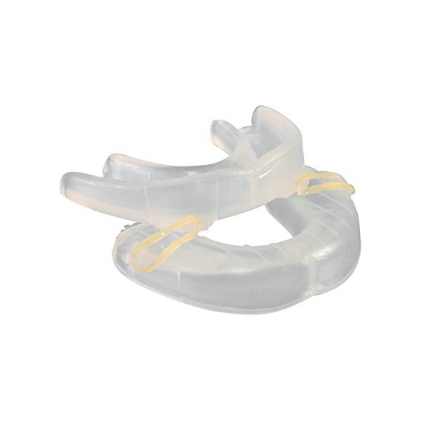 Snorflex Dispositif Anti-Ronflement, deux gouttières avec élastiques, traitement contre le ronflement et lapnée du sommeil, 