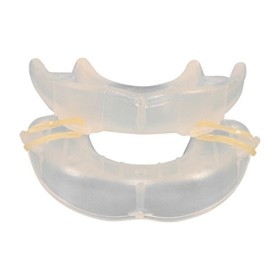 Snorflex Dispositif Anti-Ronflement, deux gouttières avec élastiques, traitement contre le ronflement et lapnée du sommeil, 