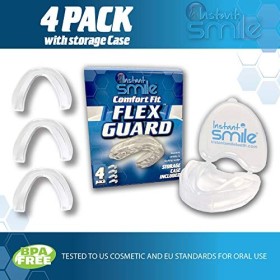 Instant Smile Pack de Quatre Flex Guard Protections Flexibles Easy Fit, Ajustement Personnalisé et Durable