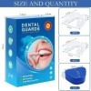 VEGCOO Lot de 8 protège-dents pour grincement des dents, protège-dents de nuit pour dormir pour éviter le bruxisme, protège-d
