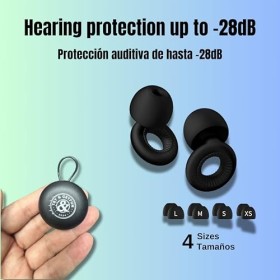 EAR PLUGS QUIET - Bouchons de sommeil, anti-bruit, ultra confortable pour dormir, étudier, voyager, concerts, festival. Réduc