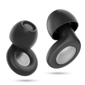 Bouchon doreille pour dormir, Bouchons doreilles anti bruit, Silicone souple, Réutilisables, Adaptés à la réduction du bruit