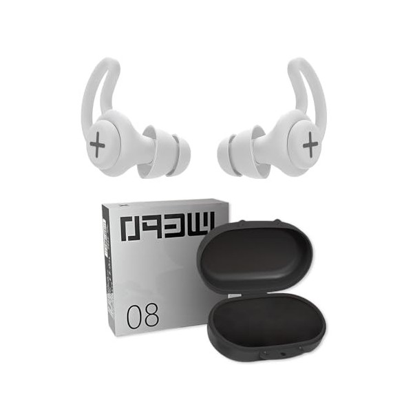 QKEPCY Boules Quies Pour Dormir Bouchon Oreille Avion Bouchon Oreille Sommeil Bouchon Doreille Anti Bruit Protection Auditiv