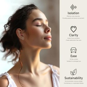 syndesmos Bouchons doreilles pour concerts, protection auditive haute fidélité pour concerts et musiciens, bouchons doreill