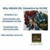 Olivie…Natural Beauty! Huile dArgan 3In1 Beauté Huile Hydratante et Anioxydant, 200 ml, 1 Unité