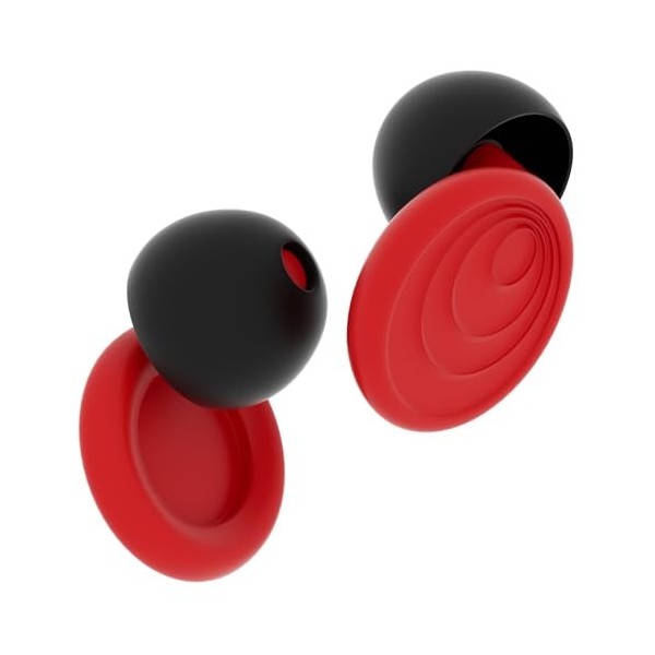 Bouchons doreilles pour dormir, protection auditive, bouchons doreilles, réutilisables, en silicone souple, pour la concent