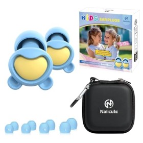 Bouchons doreilles pour enfants 5 à 12 ans - Protection auditive pour enfants - Réutilisables - Protection contre le bruit