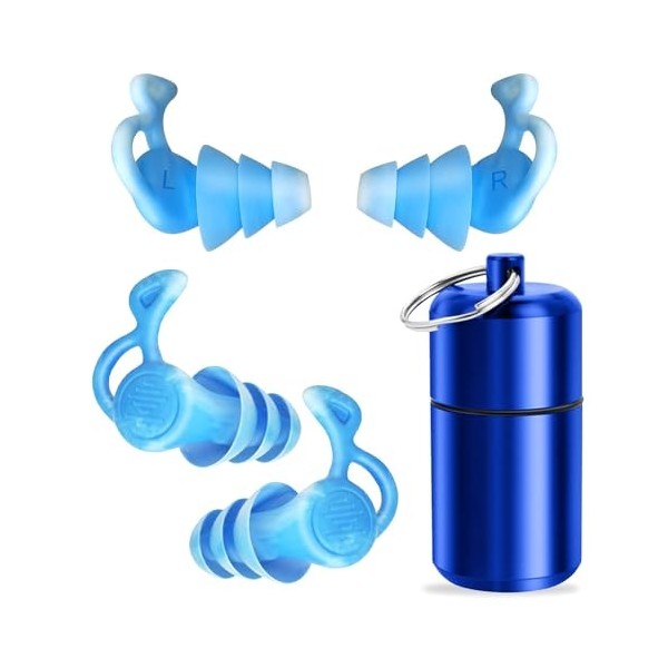 2 Paires Bouchons doreille, Protection Auditive