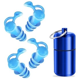 2 Paires Bouchons doreille, Réutilisables Bouchon d’Oreilles