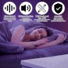 Bouchons doreilles pour dormir, silencieux, anti-ronflement, 2 paires dembouts réutilisables, en silicone, pour protection 