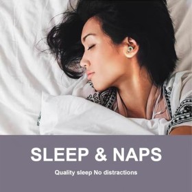 Thoquene Bouchons doreille anti-ronflement - Protection auditive réutilisable en silicone