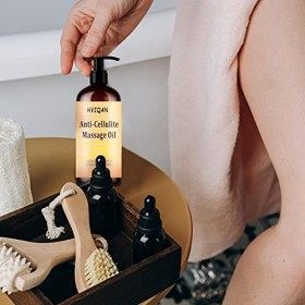 Shakala Huile Lissante Cellulite, Huile Sculptante pour Le Corps, Huile de raffermissement des Jambes pour Le Levage de la Ha