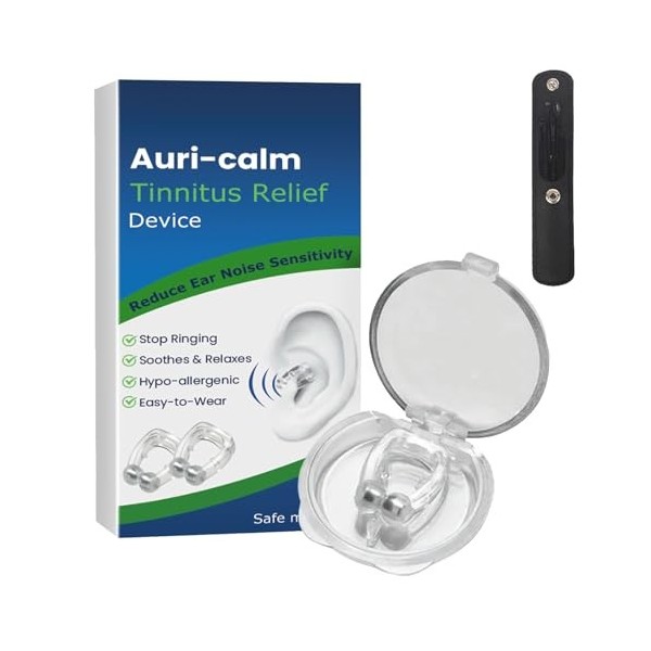 Dispositif de soulagement des acouphènes,Dispositif pour soulager les acouphènes,Clip pour les oreilles Anti-acouphène,Dispos